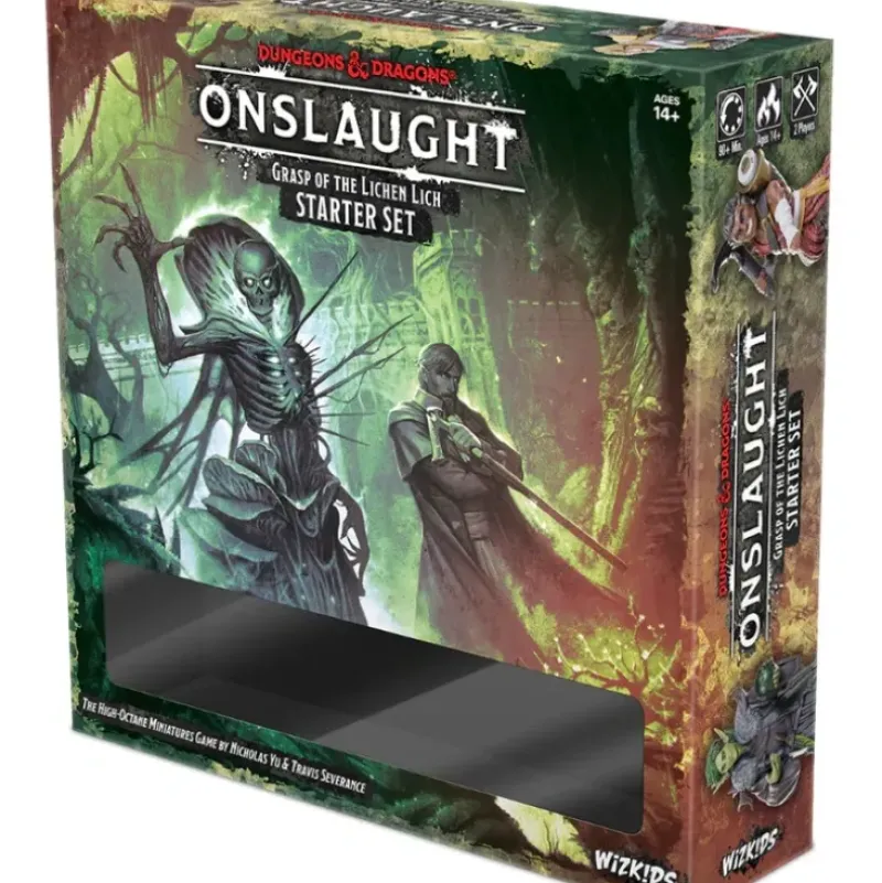 Shop All*Dungeons & Dragons Onslaught: Tendrils of the Lichen Lich Starter Set - Miniature Marvels: Airplane Models & Painted Dice