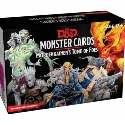 Role-playing Game<Dungeons & Dragons RPG: Monster Cards - Mordenkainen's Tome of Foes (109 cards) GF9 C7228000 - Miniature Marvels: Airplane Models & Painted Dice