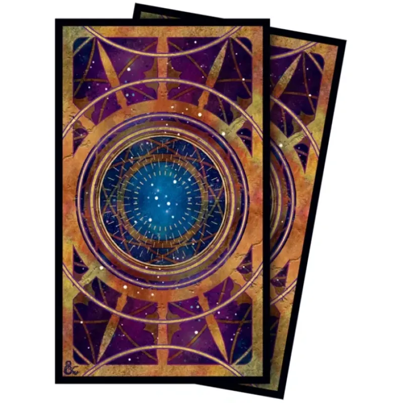 Accessories<Dungeons & Dragons RPG: The Deck of Many Things 70ct Tarot Size Deck Protector Sleeves - Miniature Marvels: Airplane Models & Painted Dice