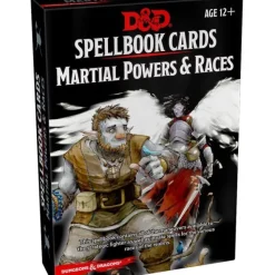 Role-playing Game<Dungeons & Dragons RPG: Spellbook Cards - Martial Deck (61 cards) GF9 C56670000 - Miniature Marvels: Airplane Models & Painted Dice