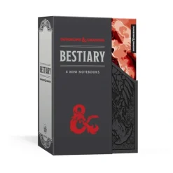 Role-playing Game<Dungeons & Dragons: The Bestiary Notebook Set RHP 653 - Miniature Marvels: Airplane Models & Painted Dice