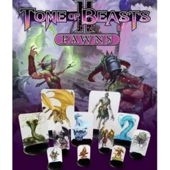 Role-playing Game<Dungeons & Dragons: Tome of Beasts II Pawns PZO KOBTOB2-PAWNS - Miniature Marvels: Airplane Models & Painted Dice