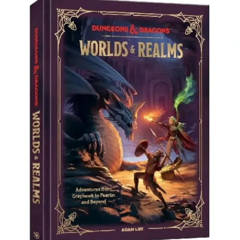 Shop All*Dungeons & Dragons: Worlds & Realms - Adventures from Greyhawk to Planescape and Beyond - Miniature Marvels: Airplane Models & Painted Dice