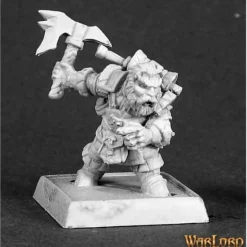 Miniature<Durin Dwarf Pathfinder Sgt: Warlord RPR 14465 - Miniature Marvels: Airplane Models & Painted Dice