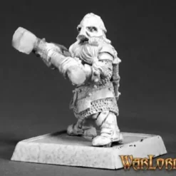 Miniature<Dwarf Kneebreaker: Warlord RPR 14464 - Miniature Marvels: Airplane Models & Painted Dice