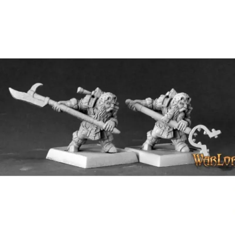 Miniature<Dwarf Mancatchers (9): Warlord RPR 06216 - Miniature Marvels: Airplane Models & Painted Dice