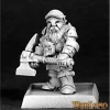 Miniature<Dwarf Miner: Warlord RPR 14405 - Miniature Marvels: Airplane Models & Painted Dice