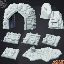 Shop All*Dwarven Mine - Miniature Marvels: Airplane Models & Painted Dice
