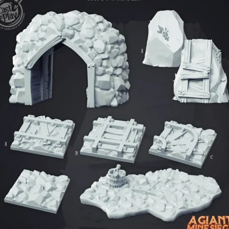 Shop All*Dwarven Mine - Miniature Marvels: Airplane Models & Painted Dice