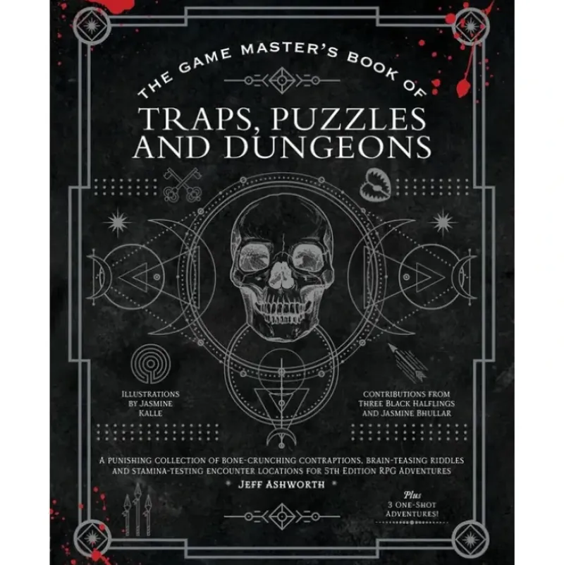 Shop All*5E Book of Traps, Puzzles, Dungeons - Miniature Marvels: Airplane Models & Painted Dice