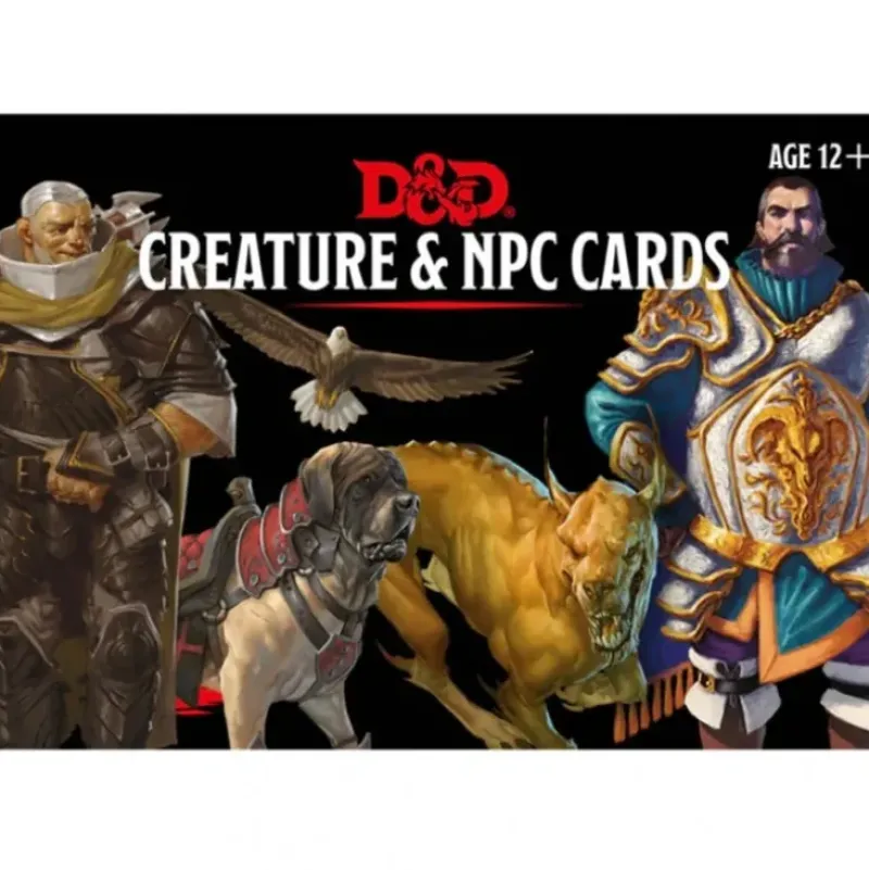 Shop All*5E Monster Cards: Creature & NPC - Miniature Marvels: Airplane Models & Painted Dice