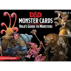 Shop All*5E Monster Cards: Volo's Guide Deck - Miniature Marvels: Airplane Models & Painted Dice
