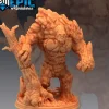Miniature<Earth Elemental Prime - Miniature Marvels: Airplane Models & Painted Dice