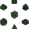 Dice<Earth: Speckled Polyhedral Dice Set (7's) CHX 25310 - Miniature Marvels: Airplane Models & Painted Dice