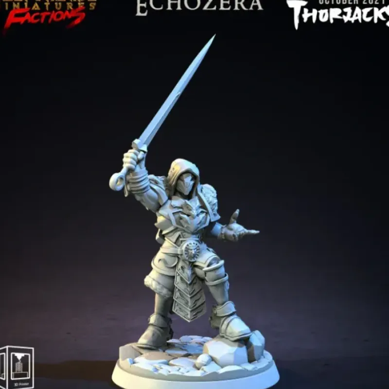 Miniature<Echozera - Miniature Marvels: Airplane Models & Painted Dice
