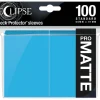 Accessories<Eclipse Matte Standard Sleeves: Sky Blue (100) - Miniature Marvels: Airplane Models & Painted Dice