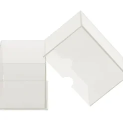 Accessories<Eclipse 2-Piece Deck Box: Arctic White - Miniature Marvels: Airplane Models & Painted Dice