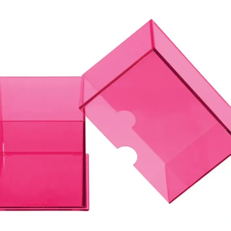 Accessories<Eclipse 2-Piece Deck Box: Hot Pink - Miniature Marvels: Airplane Models & Painted Dice