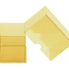 Accessories<Eclipse 2-Piece Deck Box: Lemon Yellow - Miniature Marvels: Airplane Models & Painted Dice