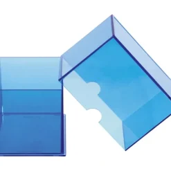 Accessories<Eclipse 2-Piece Deck Box: Pacific Blue - Miniature Marvels: Airplane Models & Painted Dice