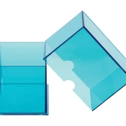 Accessories<Eclipse 2-Piece Deck Box: Sky Blue - Miniature Marvels: Airplane Models & Painted Dice