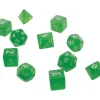 Accessories<Eclipse: Poly 11 Dice Set- Lime Green - Miniature Marvels: Airplane Models & Painted Dice