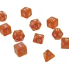 Accessories<Eclipse: Poly 11 Dice Set- Pumpkin Orange - Miniature Marvels: Airplane Models & Painted Dice