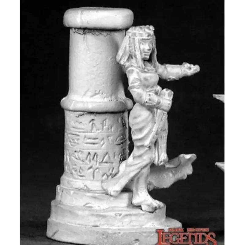 Miniature<Egyptian Priestess: Dark Heaven Legends RPR 02594 - Miniature Marvels: Airplane Models & Painted Dice
