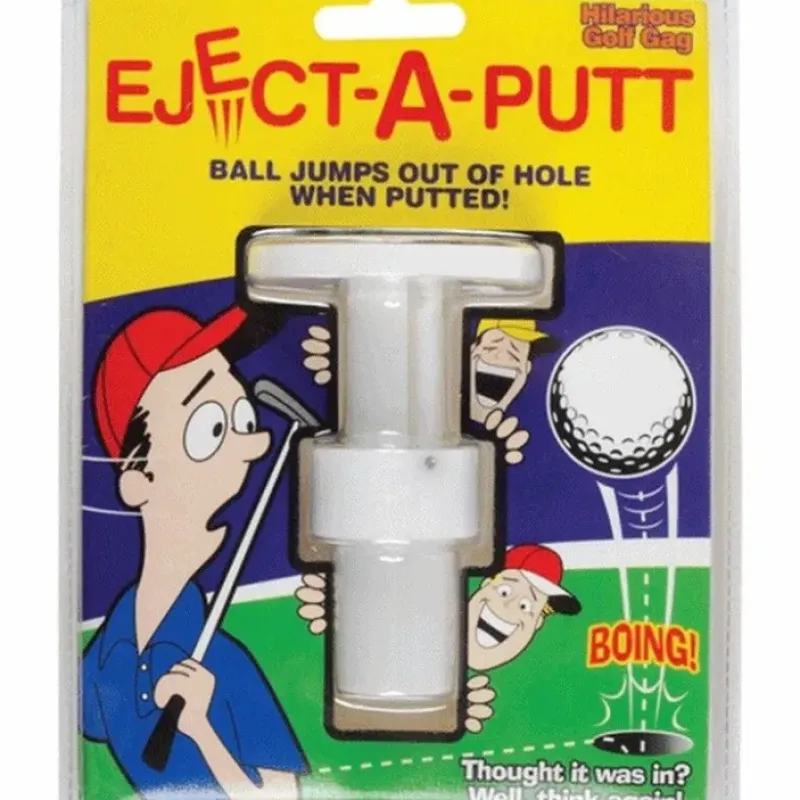 Egpull<EJECT-A-PUTT - Golf Ball Jumps Pops Out of Hole - Trick Gag Joke Prank Toy - Miniature Marvels: Airplane Models & Painted Dice