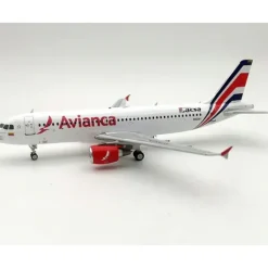 Airplane Model**El Aviador EAV821 1:200 LACSA Retro Avianca Airbus A320-214 - Miniature Marvels: Airplane Models & Painted Dice