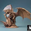 Miniature<Elder Crystal Dragon - Miniature Marvels: Airplane Models & Painted Dice