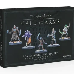 Shop All*Elder Scrolls: Call To Arms - Adventurer Followers - Miniature Marvels: Airplane Models & Painted Dice