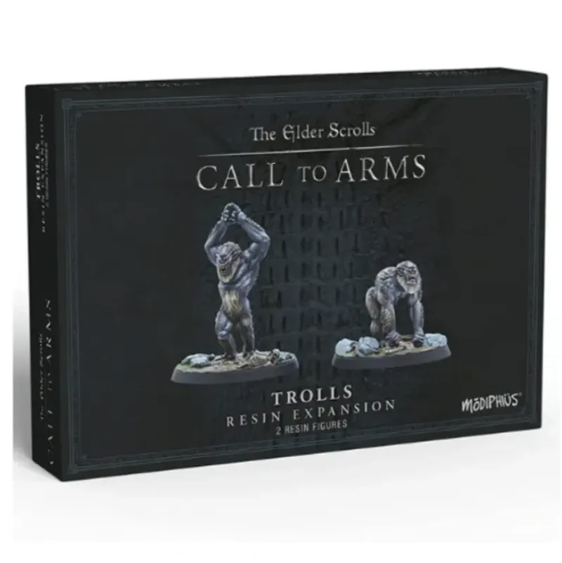 Shop All*Elder Scrolls: Call To Arms - Trolls - Miniature Marvels: Airplane Models & Painted Dice