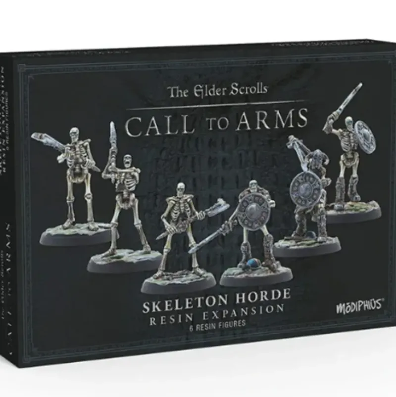 Shop All*Elder Scrolls: Call To Arms - Skeleton Horde - Miniature Marvels: Airplane Models & Painted Dice
