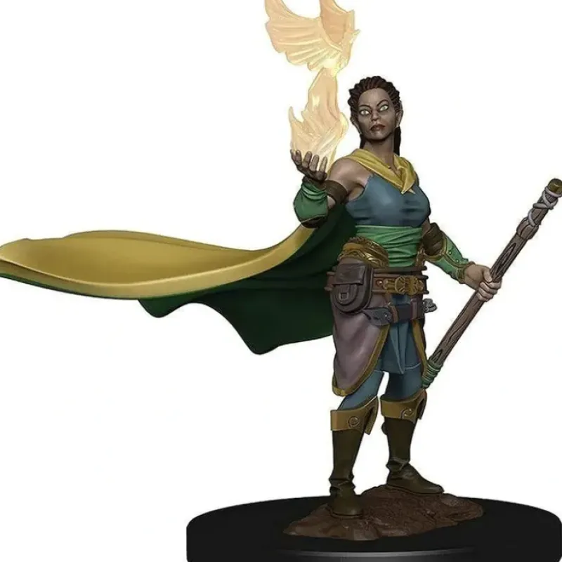 Miniature<Elf Female Druid: Premium Figures - D&D Icons of the Realms WZK 93003 - Miniature Marvels: Airplane Models & Painted Dice