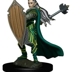 Miniature<Elf Paladin Female: Premium Figures - D&D Icons of the Realms WZK 93025 - Miniature Marvels: Airplane Models & Painted Dice