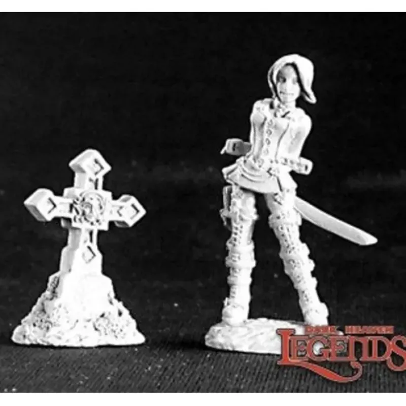 Miniature<Elise Anya, Vampire Hunter: Dark Heaven Legends RPR 03229 - Miniature Marvels: Airplane Models & Painted Dice
