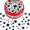Egpull<Emergency Googly Eyes - Craft Decoration Stick on Party Tin Set - Archie McPhee - Miniature Marvels: Airplane Models & Painted Dice