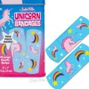 Egpull<Enchanted Unicorn Bandages in Cute Collectible Tin - Band-Aids Archie McPhee - Miniature Marvels: Airplane Models & Painted Dice