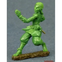 Miniature<Esmeria, Half Elf Monk: Dark Heaven Legends RPR 03654 - Miniature Marvels: Airplane Models & Painted Dice