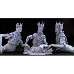 Miniature<Eternal Ruler - Miniature Marvels: Airplane Models & Painted Dice