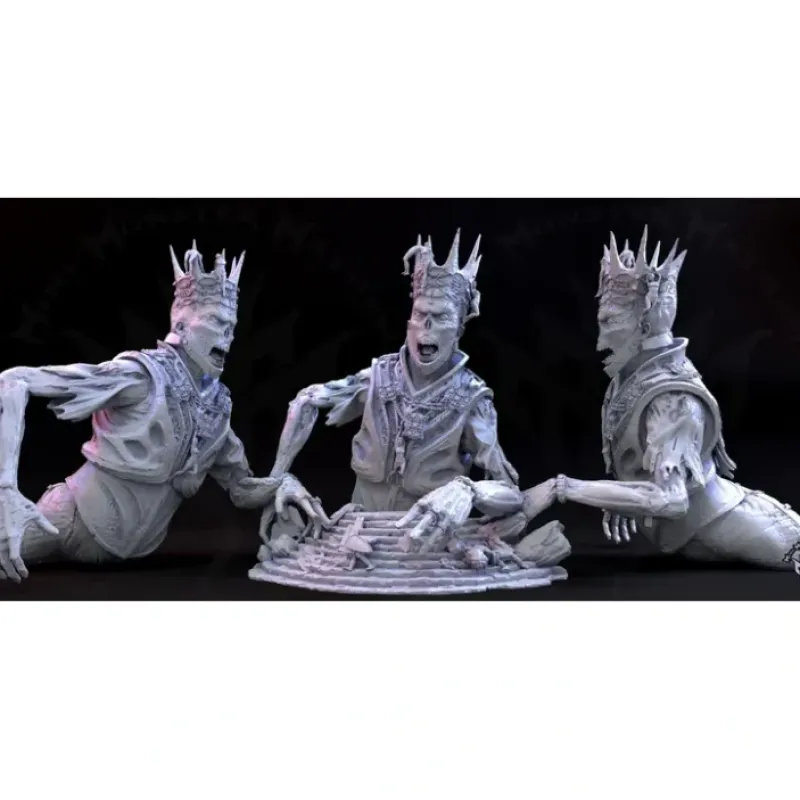Miniature<Eternal Ruler - Miniature Marvels: Airplane Models & Painted Dice