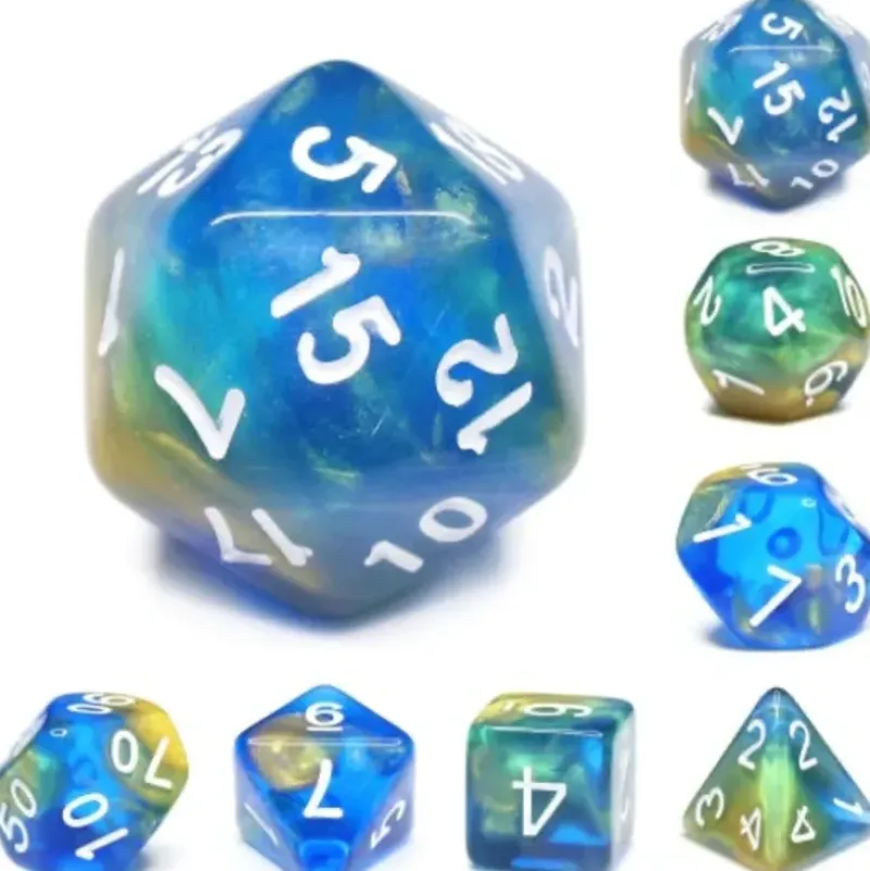 Shop All*Exploding Tardis Dice w/Gold Numbers - Miniature Marvels: Airplane Models & Painted Dice