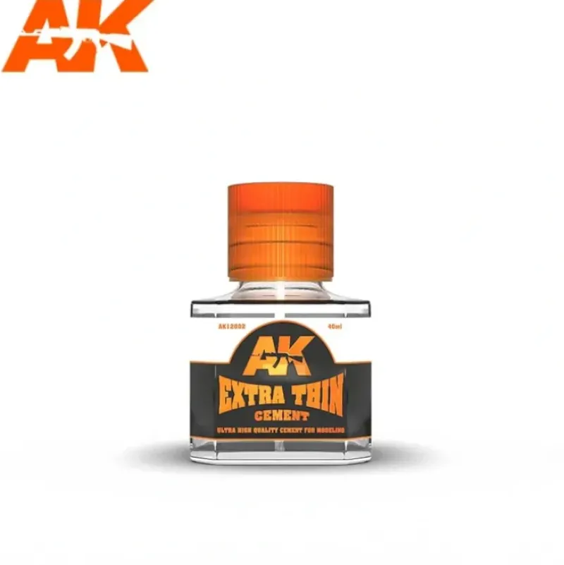 Shop All*Extra Thin Cement - 40ml LTG AK-12002 - Miniature Marvels: Airplane Models & Painted Dice