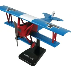 Airplane Model*EZ Build Model Kit Fokker D.VII INEZVII - Miniature Marvels: Airplane Models & Painted Dice