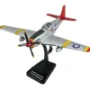 Airplane Model*EZ Build Model Kit P-51 Tuskegee Airmen INEZP51T - Miniature Marvels: Airplane Models & Painted Dice