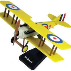Airplane Model*EZ Build Model Kit Spad S.VII INEZSV - Miniature Marvels: Airplane Models & Painted Dice