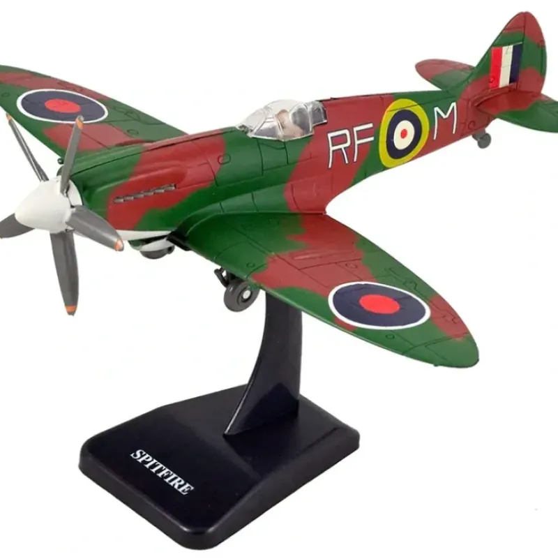 Airplane Model*EZ Build Model Kit Spitfire INEZSP - Miniature Marvels: Airplane Models & Painted Dice