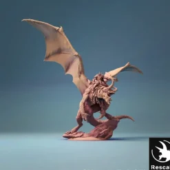 Miniature<Fafnir Mounted - Miniature Marvels: Airplane Models & Painted Dice