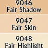 Paint<Fair Skin Tones: MSP Triads RPR 09716 - Miniature Marvels: Airplane Models & Painted Dice